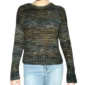 Mossimo Supply Co. Multicolored Crewneck Sweater